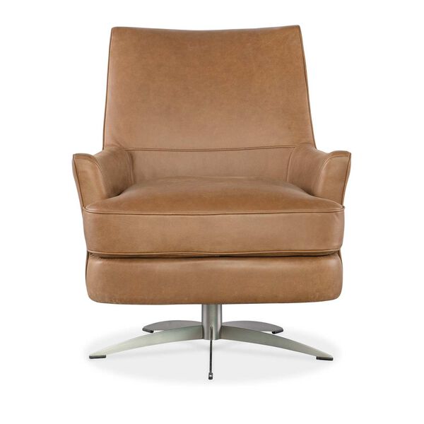 Brown Sheridan Swivel Chair, image 4