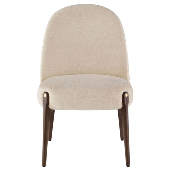 Ames Gema Pearl and Walnut Dining Chair, image 2