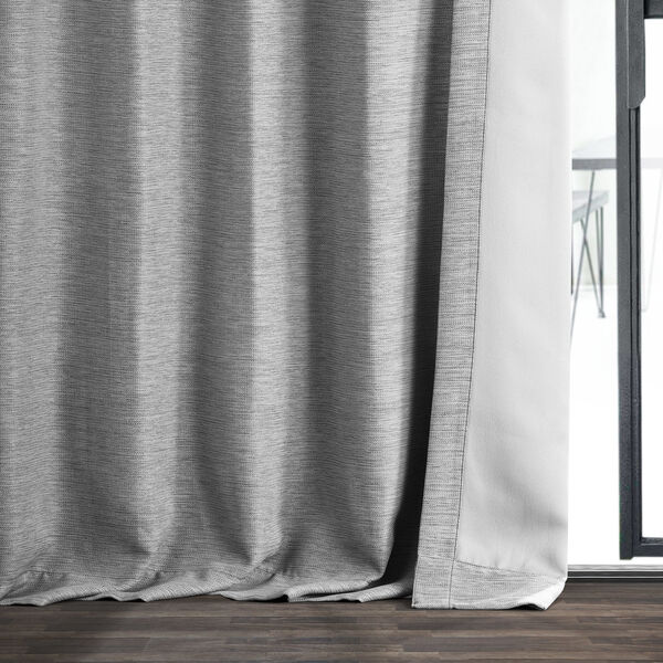 Vista Grey Blackout Single Curtain Panel 50 x 96, image 8