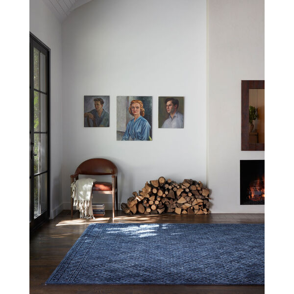 Crafted by Loloi Glendale Navy Rectangle: 3 Ft. 6 In. x 5 Ft. 6 In. Rug, image 4