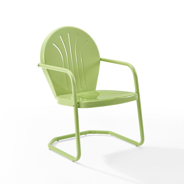 Griffith Key Lime Steel Outdoor Chair, image 2
