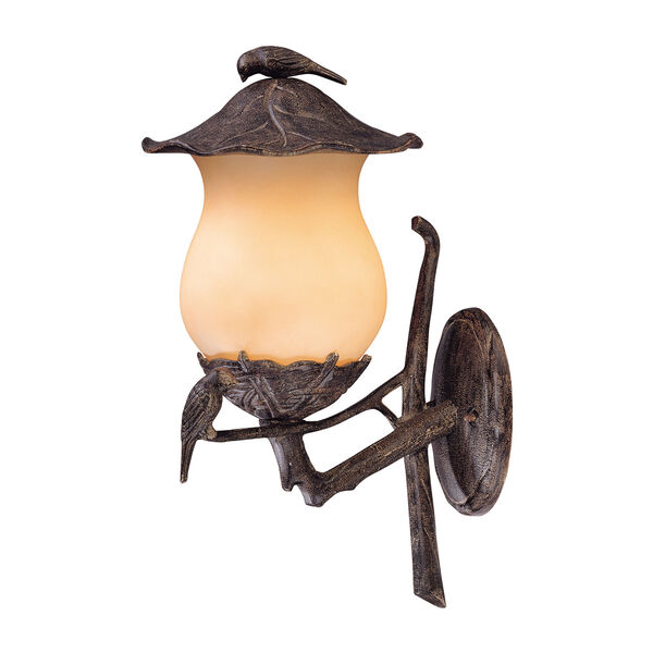 Avian Black Coral Two-Light 20.75-Inch Outdoor Wall Mount, image 1