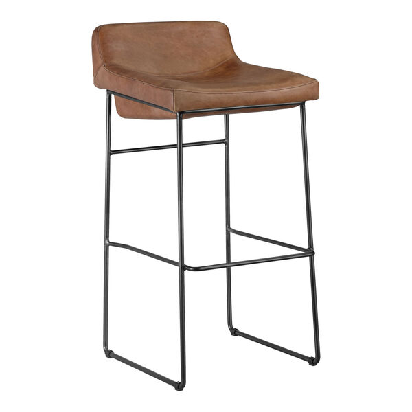 Starlet Cappuccino Barstool, Set of Two, image 2