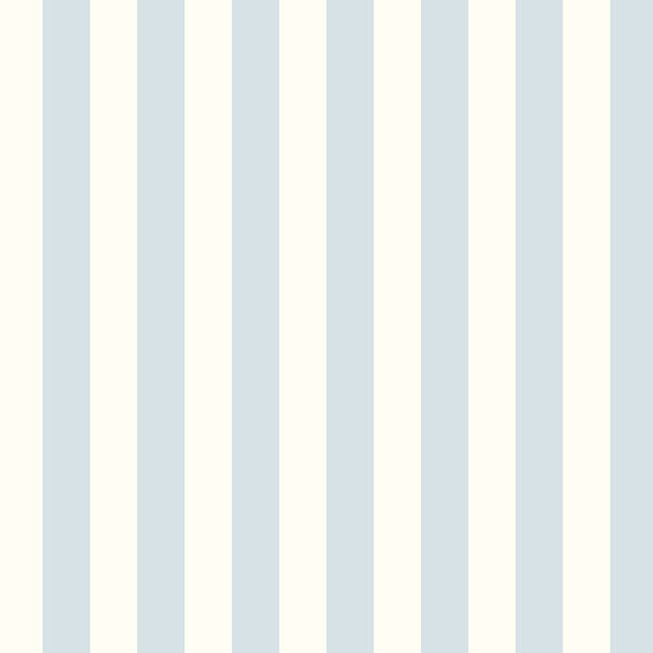 Regency Stripe Blue and Pearl Wallpaper - SAMPLE SWATCH ONLY, image 1