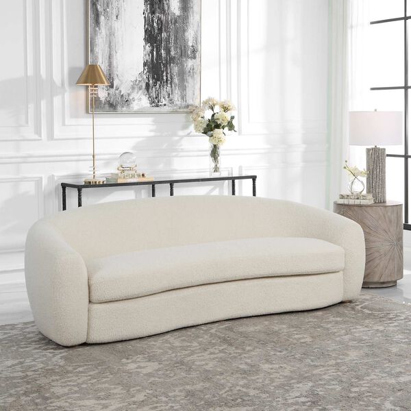 Capra Off-White Sofa, image 1
