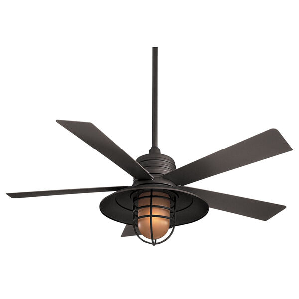 Rainman Oil Rubbed Bronze 54-Inch One-Light Outdoor Ceiling Fan, image 1