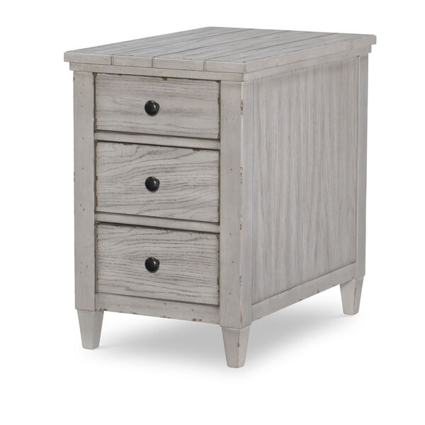 Belhaven Weathered Plank Accent Table, image 1