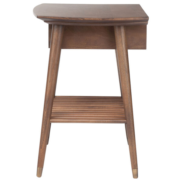 Ari Walnut 25-Inch High Side Table, image 3