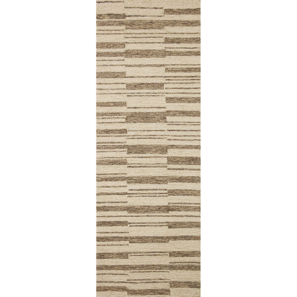 Chris Loves Julia Polly Beige and Tobacco Area Rug, image 6