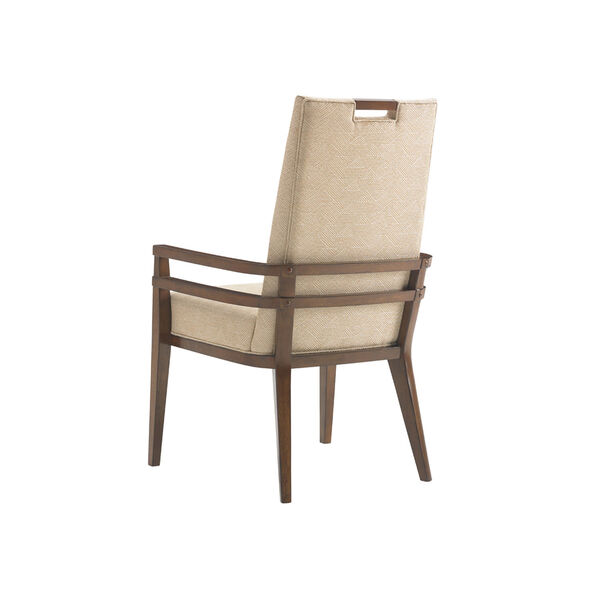 Island Fusion Brown and Beige Coles Bay Arm Chair, image 3