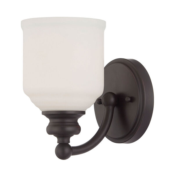 Evelyn Bronze Five-Inch One-Light Wall Sconce, image 1
