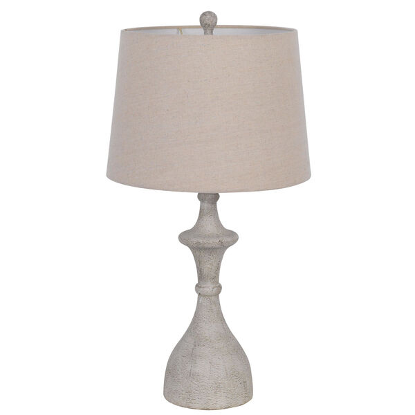 Acoma White Washed Two-Light Resin Table Lamp, Set of 2, image 5