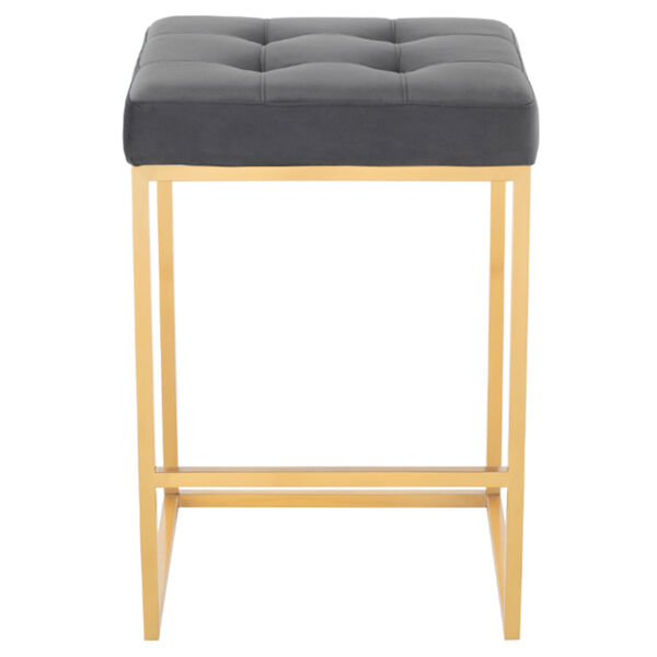 Chi Gold and Gray Counter Stool, image 2