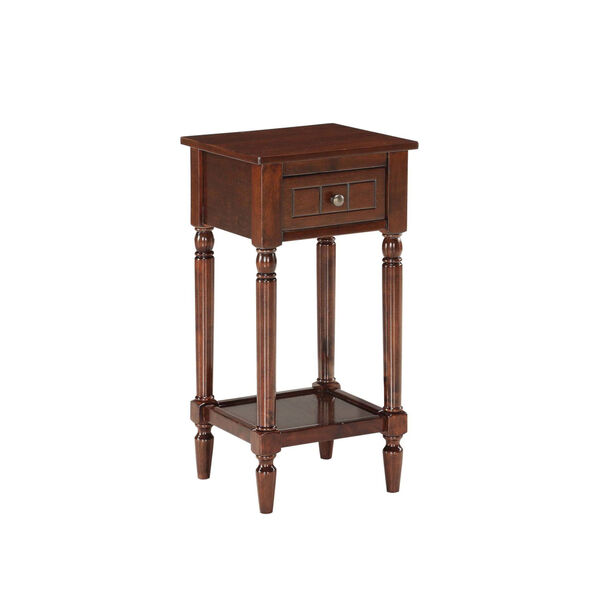 French Country Espresso Khloe Accent Table, image 1