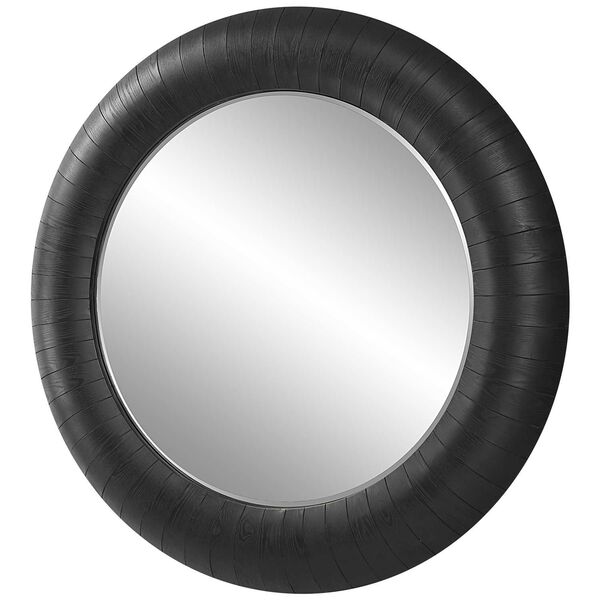 Stockade Dark Espresso 56 x 56-Inch Round Wall Mirror, image 6