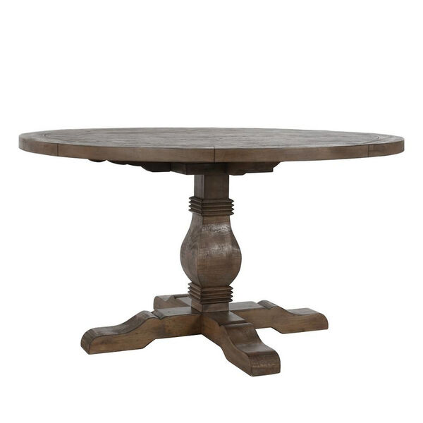 Quincy Weathered Brown Dining Table, image 1