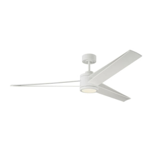 Armstrong Matte White 60-Inch LED Ceiling Fan, image 1