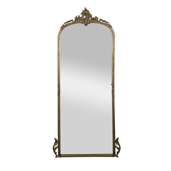 Mabon Gold Floor Wall Mirror, image 1