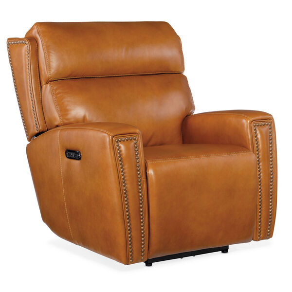 Ruthe Natural Zero Gravity Power Recliner with Power Headrest, image 1
