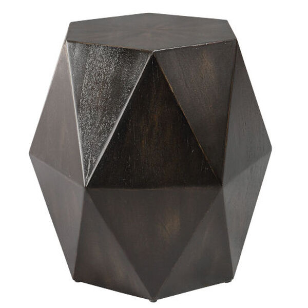 Volker Black Geometric Accent Table, image 2