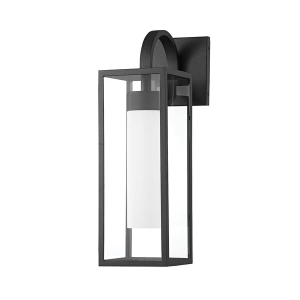 Pax Textured Black One-Light Six-Inch Outdoor Wall Sconce, image 1