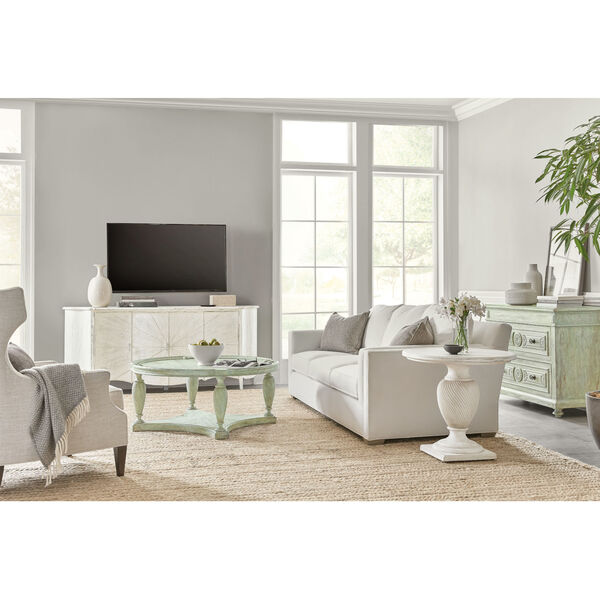 Traditions Soft White Entertainment Console, image 5