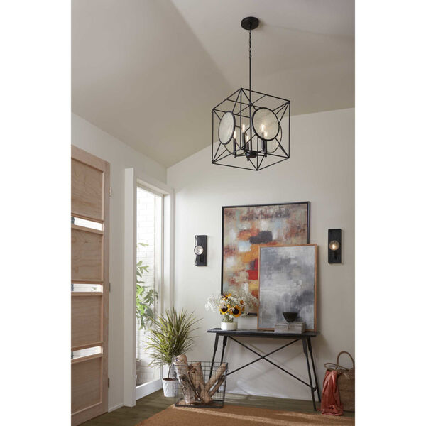 Cumberland Black Five-Inch One-Light ADA Wall Sconce, image 4