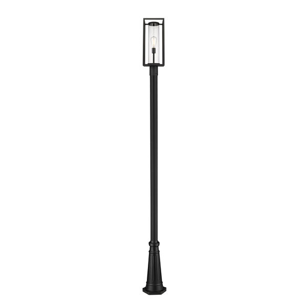 Dunbroch Black 116-Inch One-Light Outdoor Post Mount, image 4