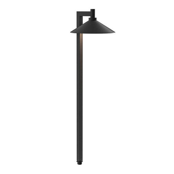 Textured Architectural Bronze One-Light LED Path Light, image 1