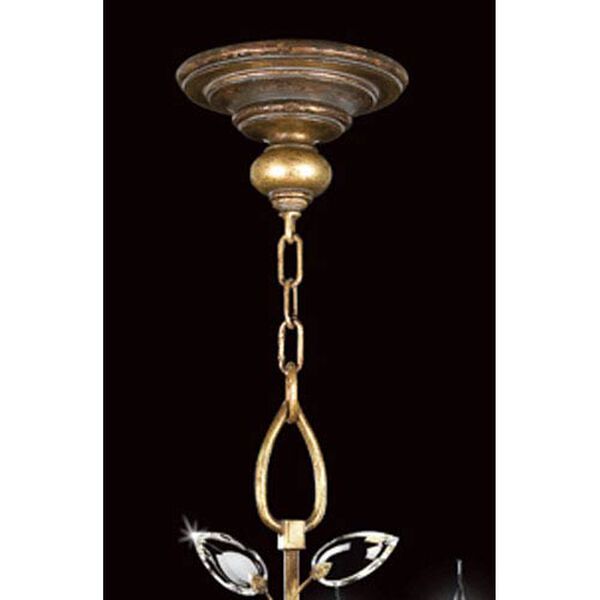 Crystal Laurel Gold 10-Light Chandelier, image 2