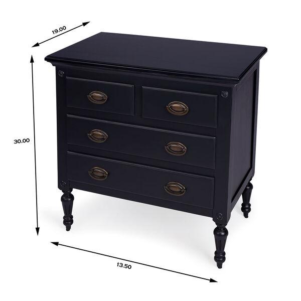 Easterbrook Black Drawer Chest, image 10