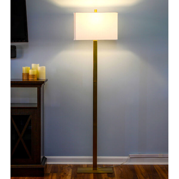Stella Brass LED Floor Lamp, image 2