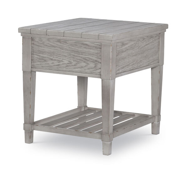 Belhaven Weathered Plank End Table, image 4