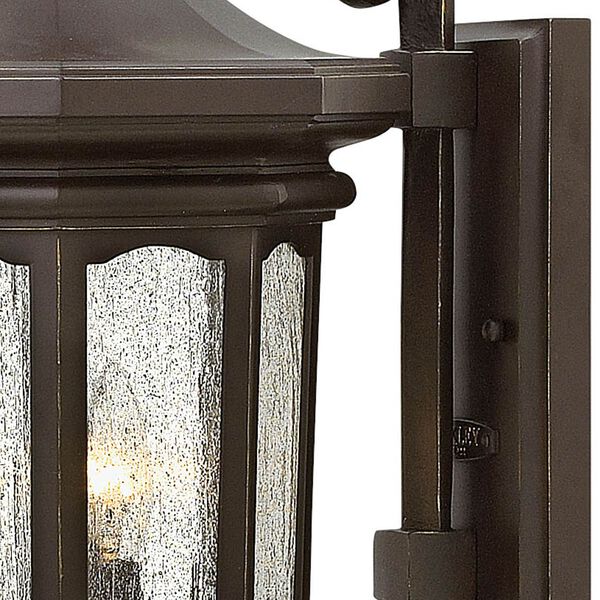 Raley Oil Rubbed Bronze Three-Light Outdoor Wall Sconce, image 2