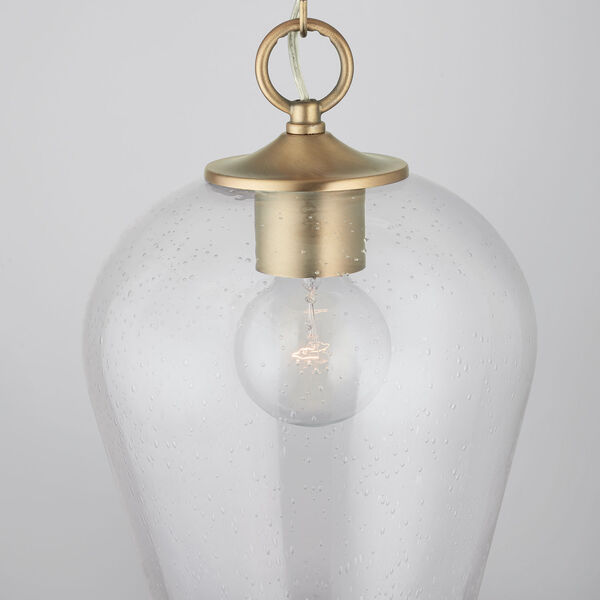 Verret Aged Brass One-Light Mini Pendant, image 3