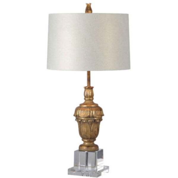 Partridge Gold One-Light Table Lamp Set of Two, image 1