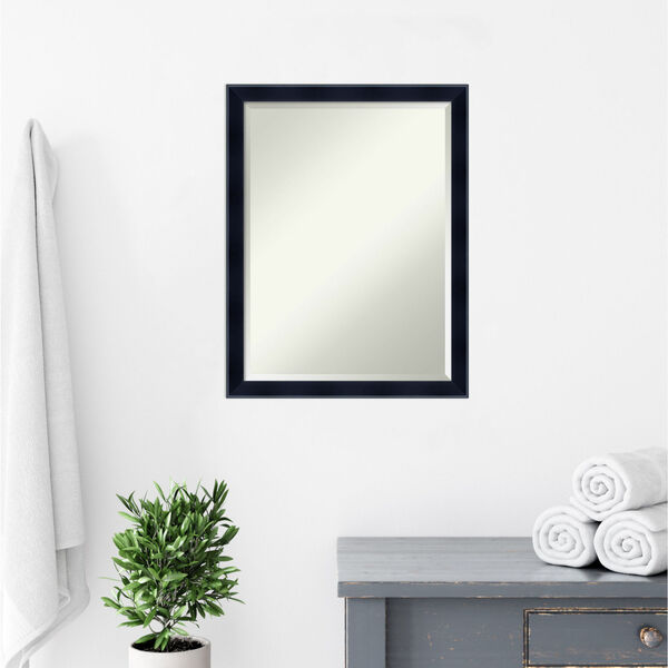 Madison Black 20W X 26H-Inch Bathroom Vanity Wall Mirror, image 6