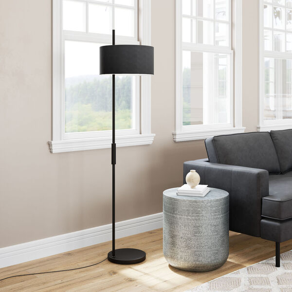 Lonte Black One-Light Floor Lamp, image 2