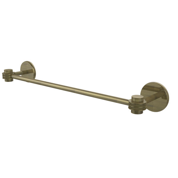 Satellite Orbit One Collection 30-Inch Towel Bar with Dotted Accents, image 1