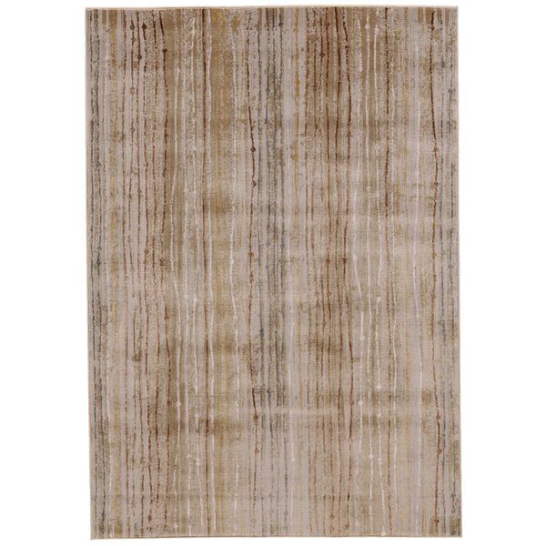 Cannes Tan Gray Brown Area Rug, image 1