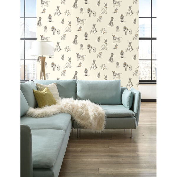 Ashford Toiles Dogs Life Removable Wallpaper, image 3