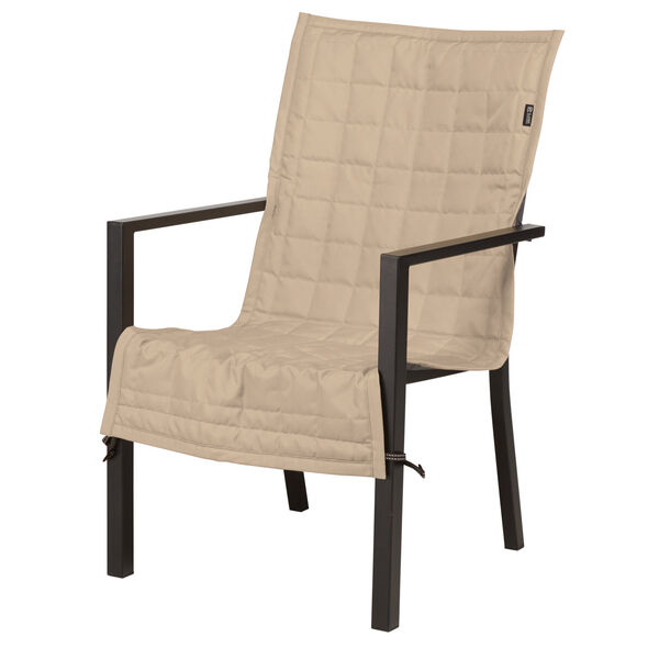 Oak Antique Beige Patio Chair Slipcover, image 1