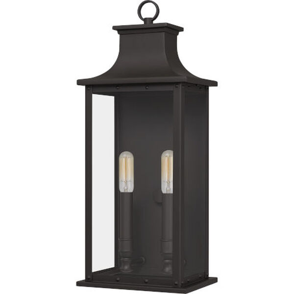 Abernathy Old Bronze Two-Light Outdoor Wall Mount, image 1