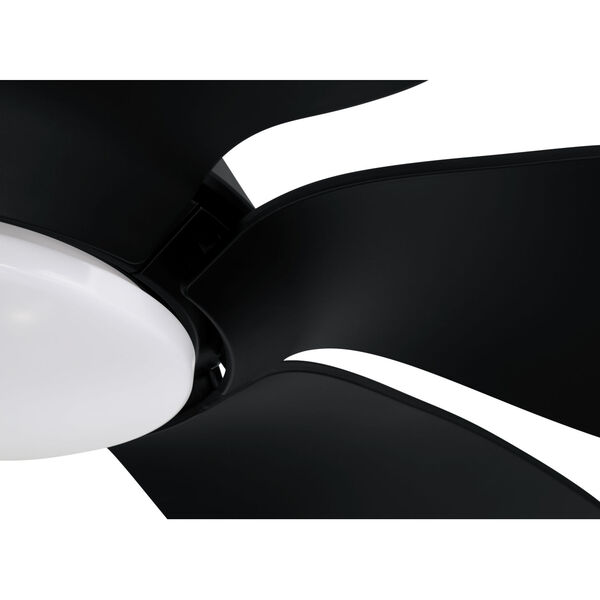 Zoom Flat Black 66-Inch One-Light Ceiling Fan, image 7