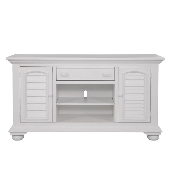Eggshell White 60-Inch TV Console, image 3