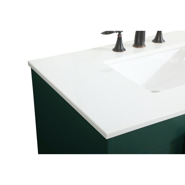 Eugene Green 36-Inch Single Bathroom Vanity, image 4