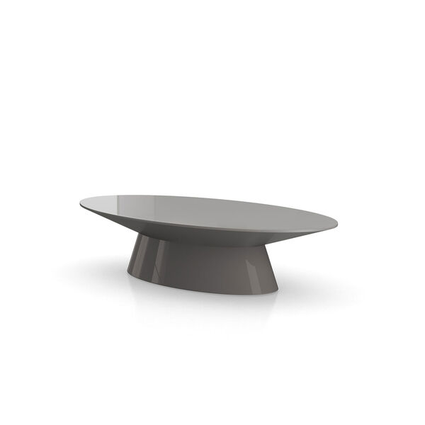Sullivan Glossy Dark Gull Gray Coffee Table, image 12