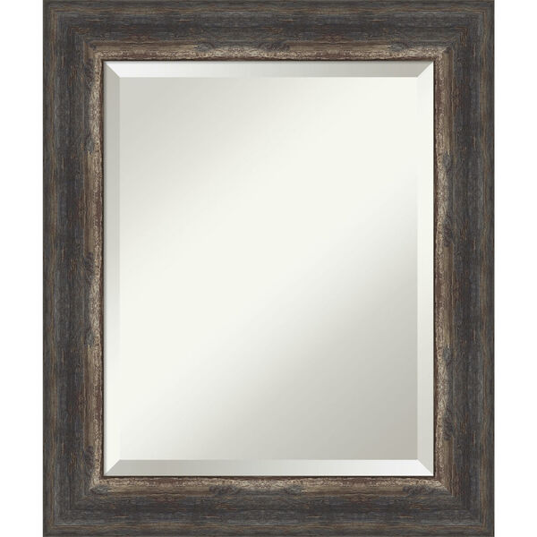 Bark Brown 21W X 25H-Inch Bathroom Vanity Wall Mirror, image 1