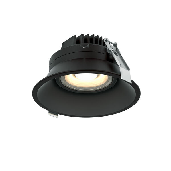 Black Six-Inch ADA LED Gimbal Recessed Light, image 1