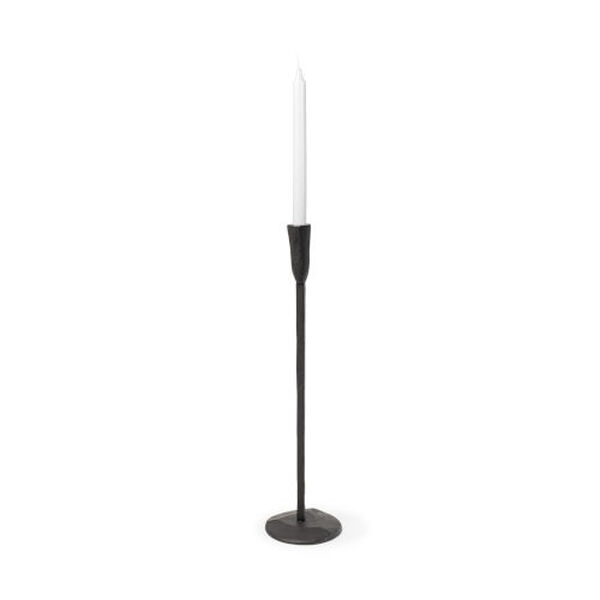 Levit Black Large Table Candle Holder, image 1
